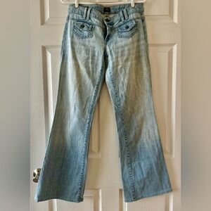 Vintige Citizen of Humanity Vintage Women's Light Blue Jeans low raise